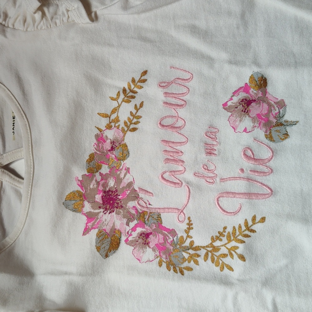 Janie and Jack Long Sleeve Shirt sz 4T